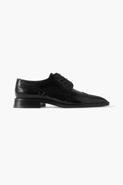 Victoria Beckham Leather Brogues Black Women's