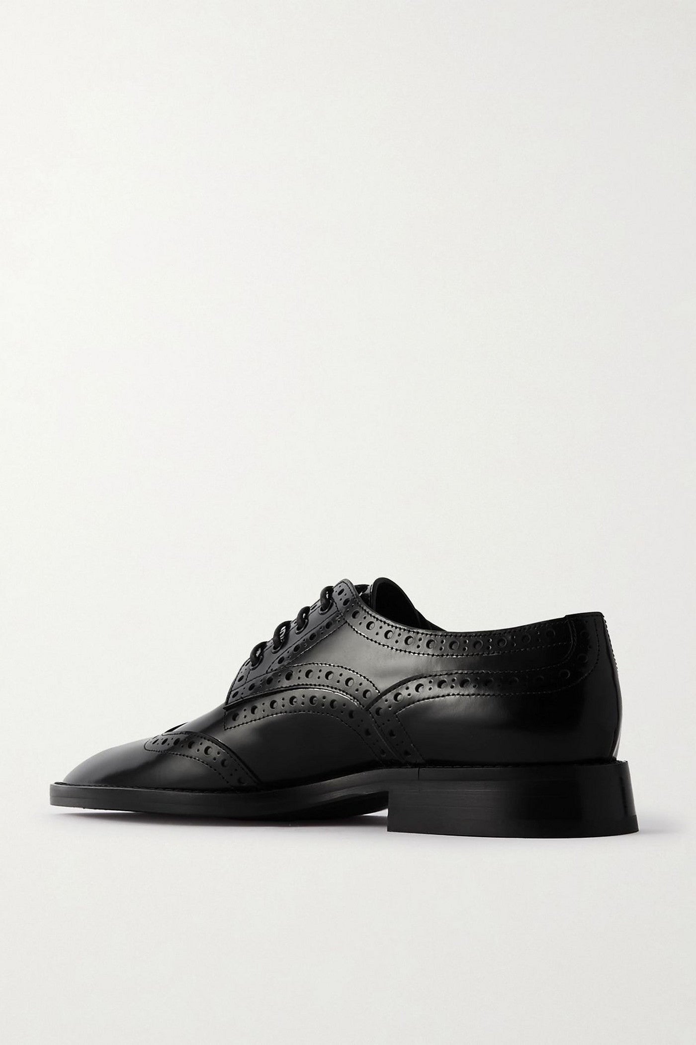 Victoria Beckham Leather Brogues Black Women's