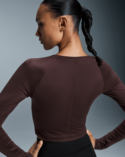 On Movement Long-T Crop Mulberry (Women'S)