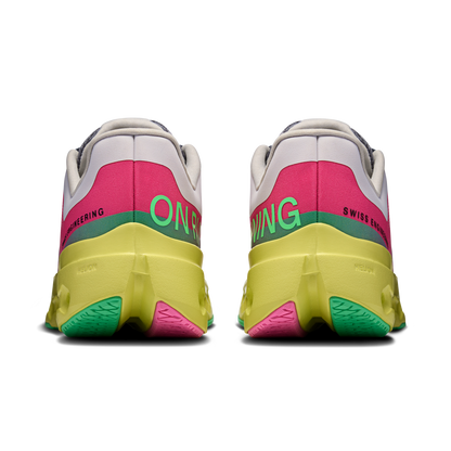 on running cloudsurfer next pink limelight (women's)