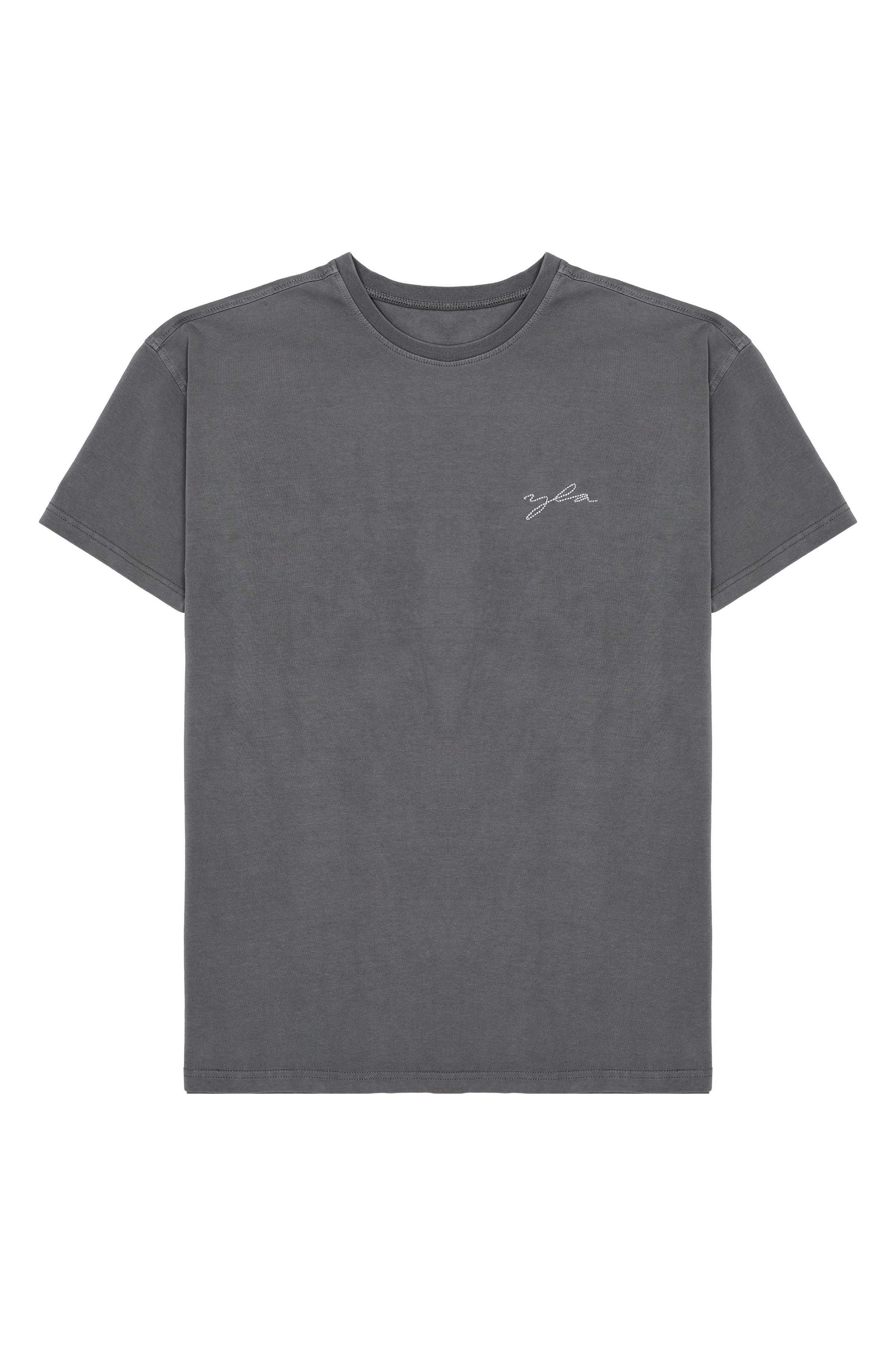 YoungLA 466 Tailored Tees Dark Grey