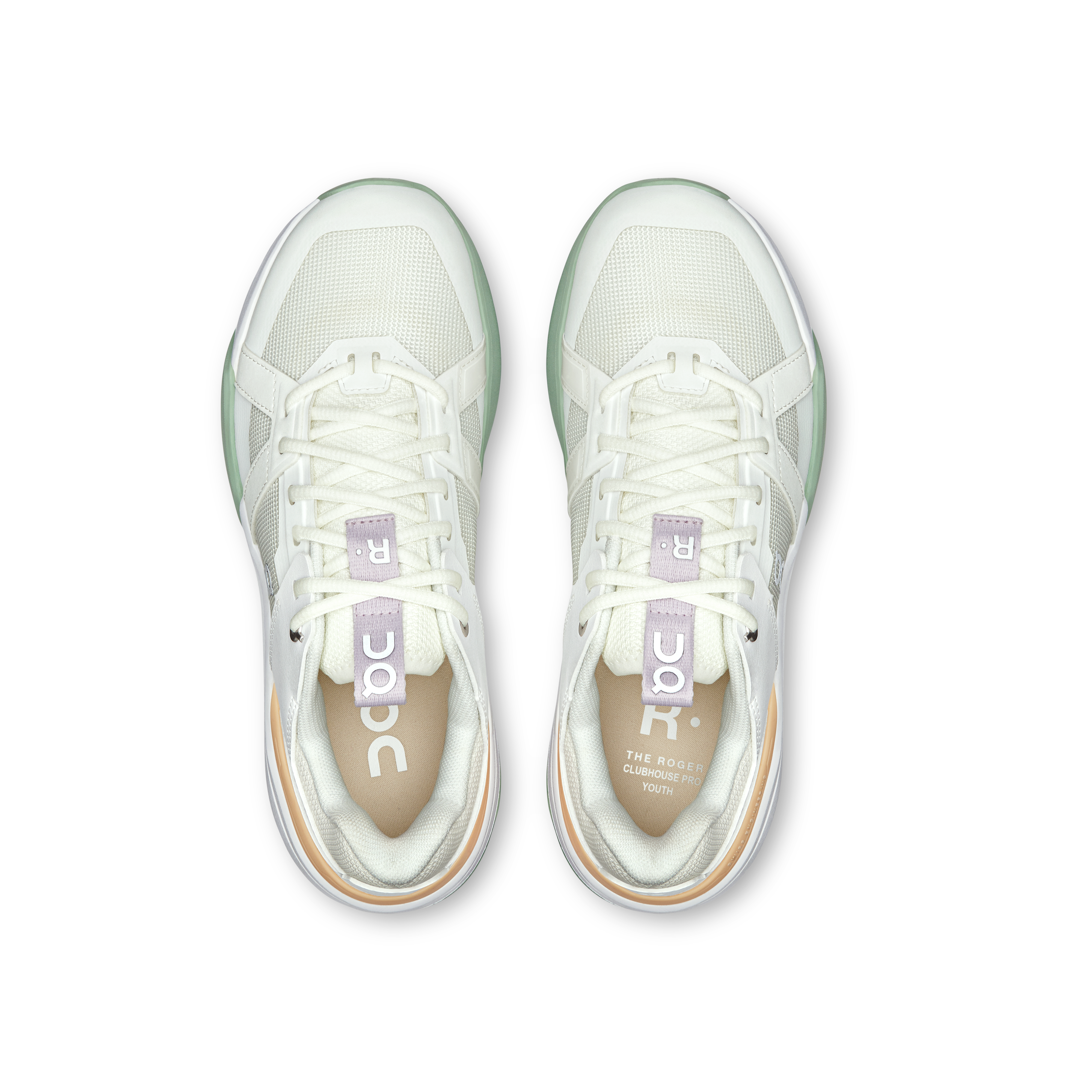 on running the roger clubhouse pro youth white mineral