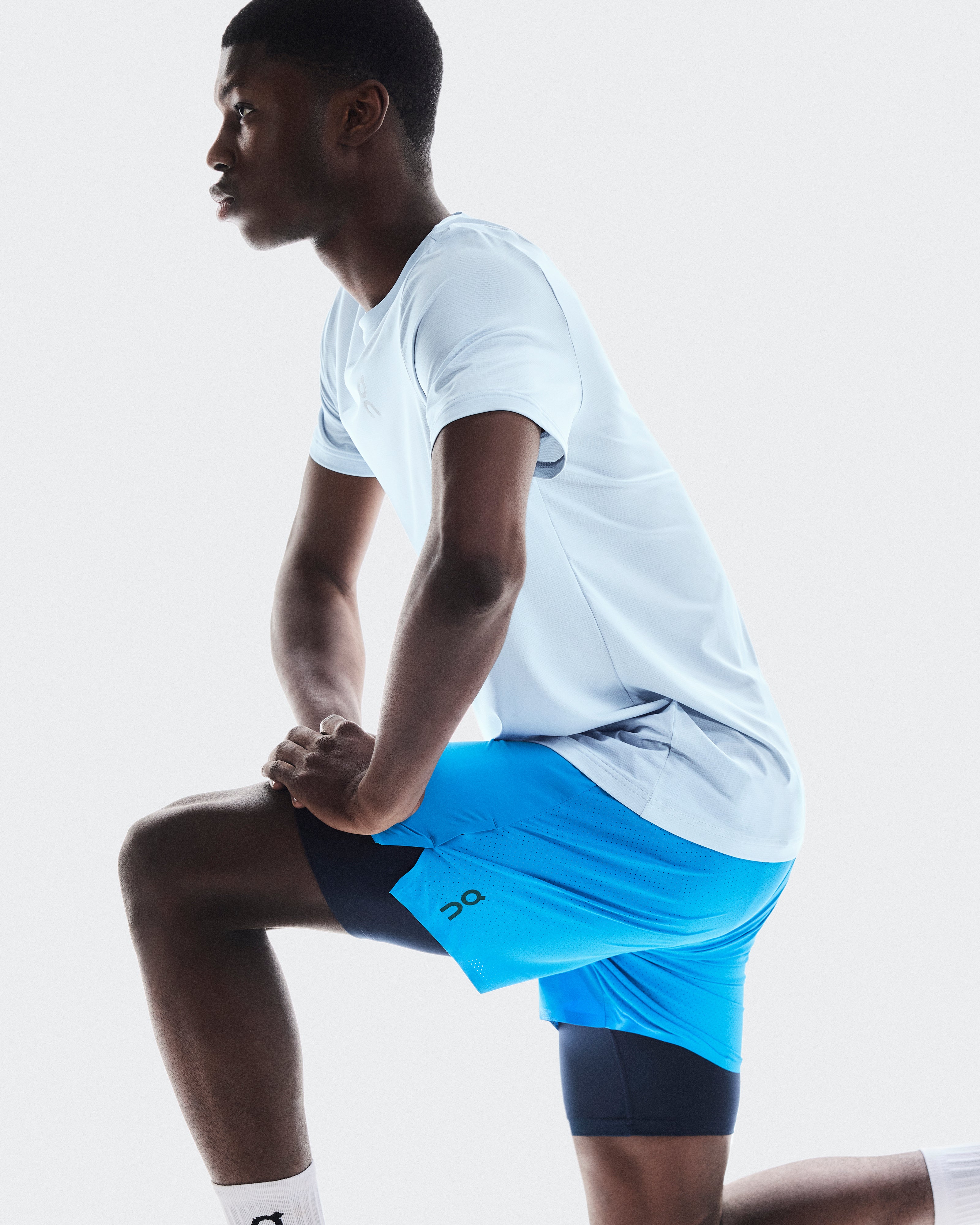 on 5" performance 2/1 shorts Malibu | Midnight