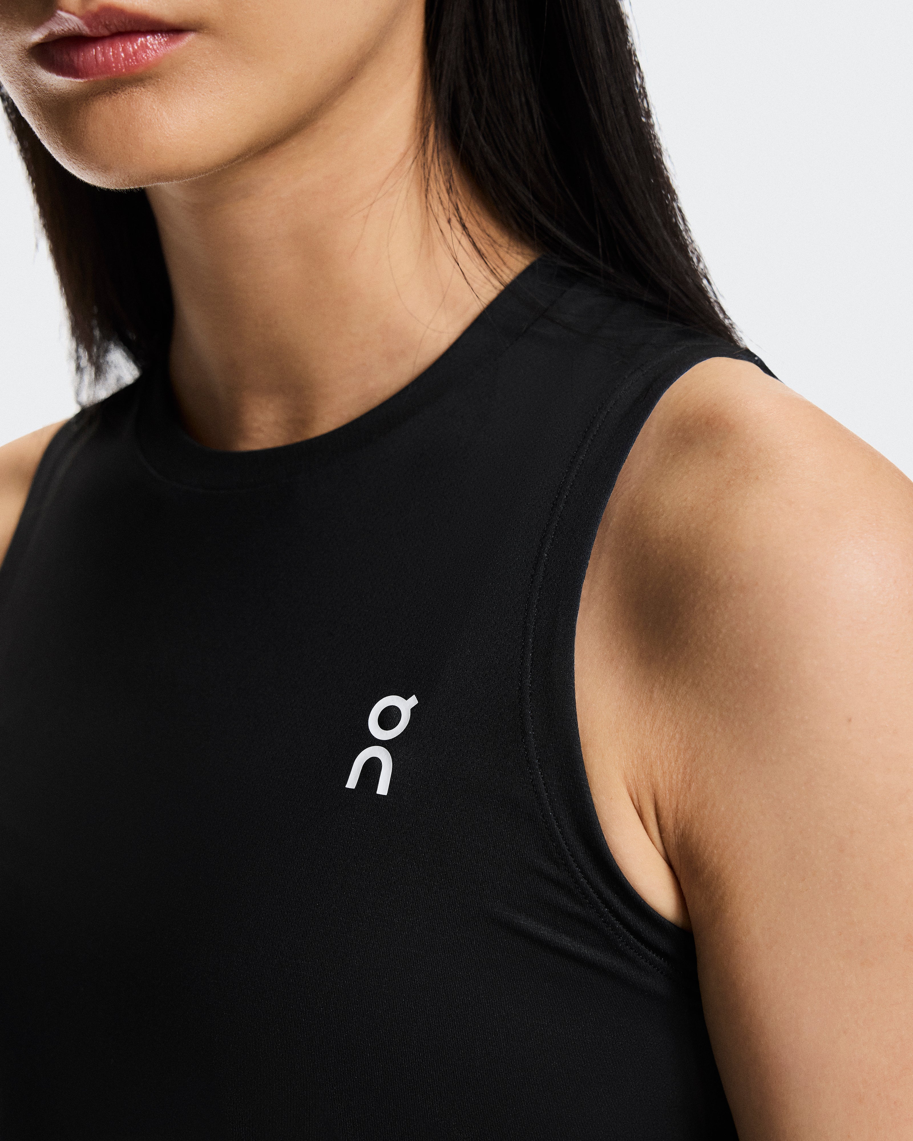 On Court Tank Black | Rock (Women'S)