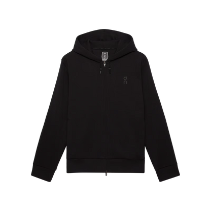 On Focus Tech Zip Hoodie Black