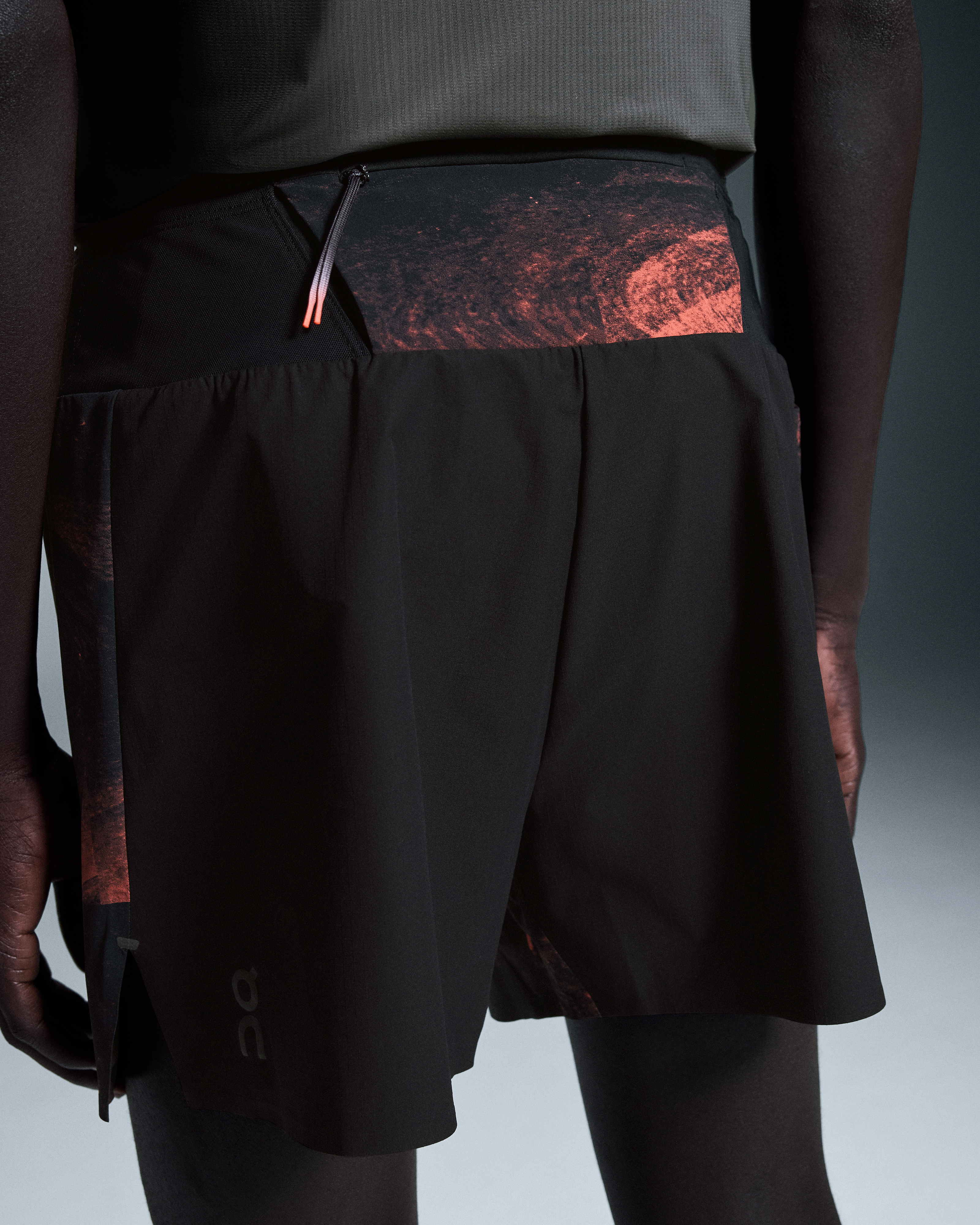 on ultra shorts Black