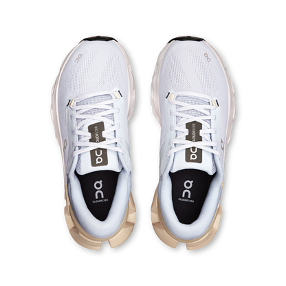 on running cloudflyer 5 arctic cream (women's)