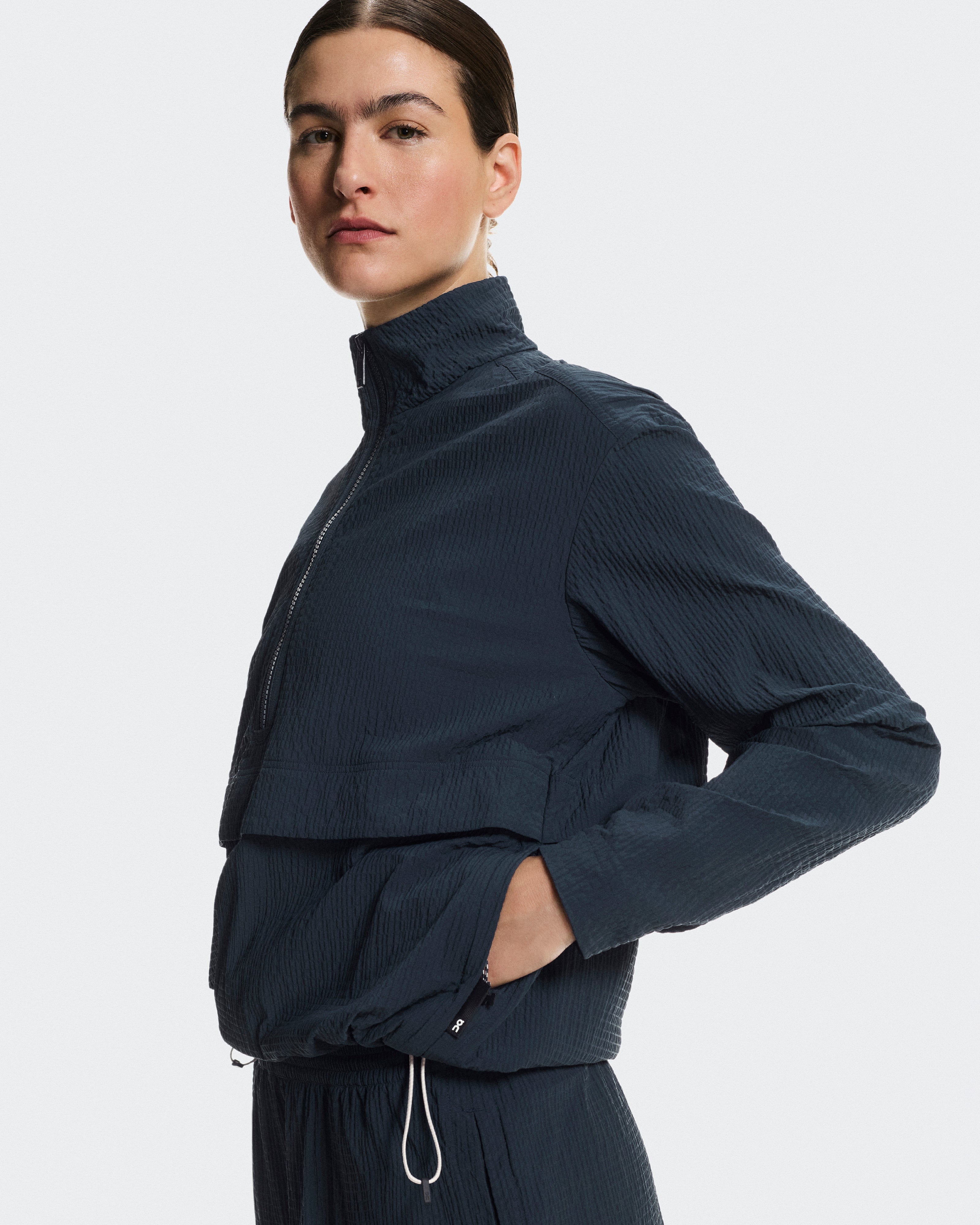 On Courtside 1/2 Zip Eaze Midnight (Women'S)