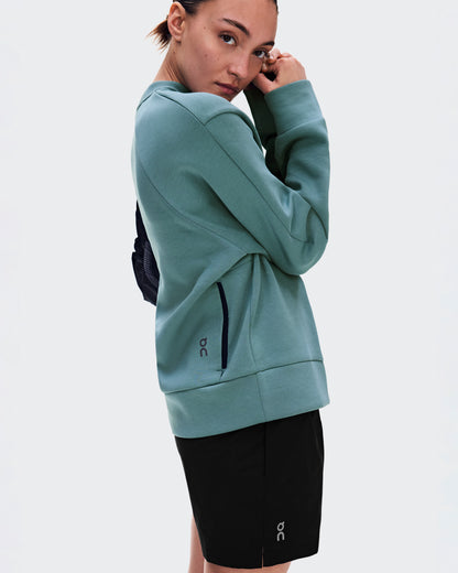On Focus Tech Crew Agave (Women'S)