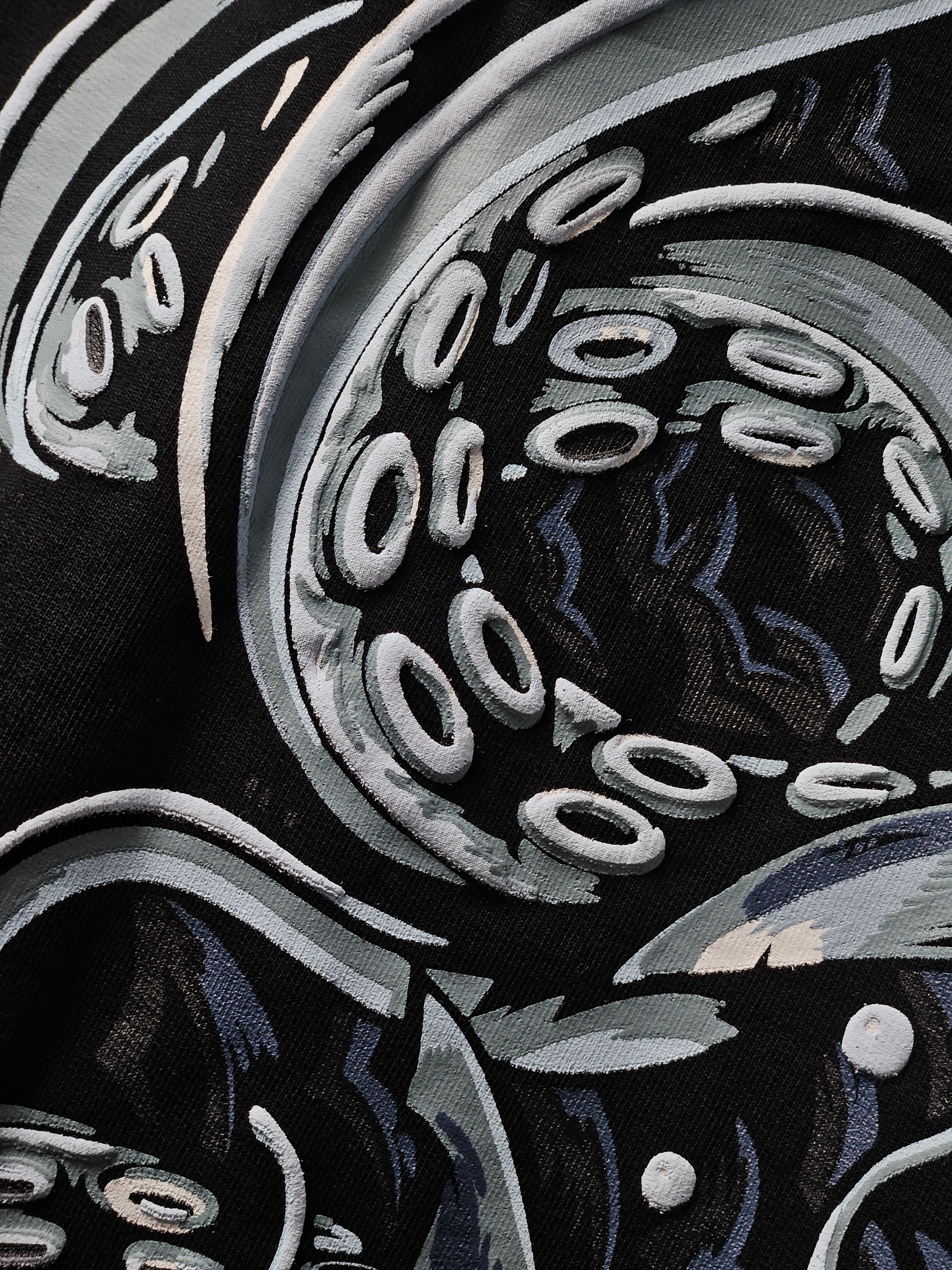 BLACK OCTOPUS X SHARK T-SHIRT