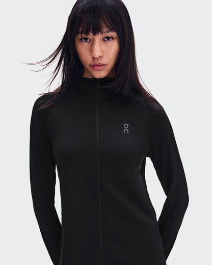 On Climate Zip Hoodie Black (Women'S)