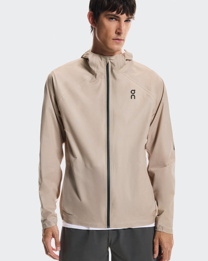 On Performance Jacket Waterproof Desert