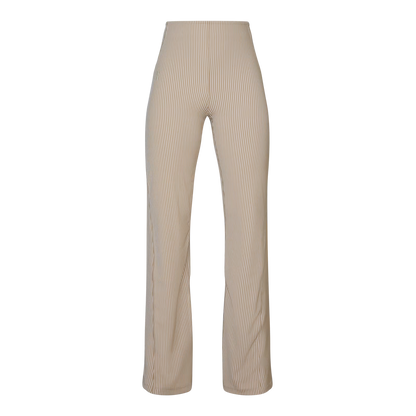 On All-Day Ribbed Pants Desert | White (Women'S)