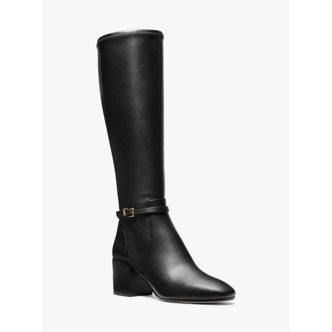 Michael Kors Ella Wide Calf Block Heel Boot