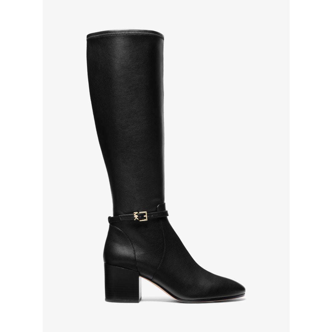 Michael Kors Ella Wide Calf Block Heel Boot