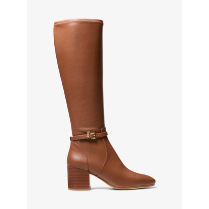 Michael Kors Ella Wide Calf Block Heel Boot