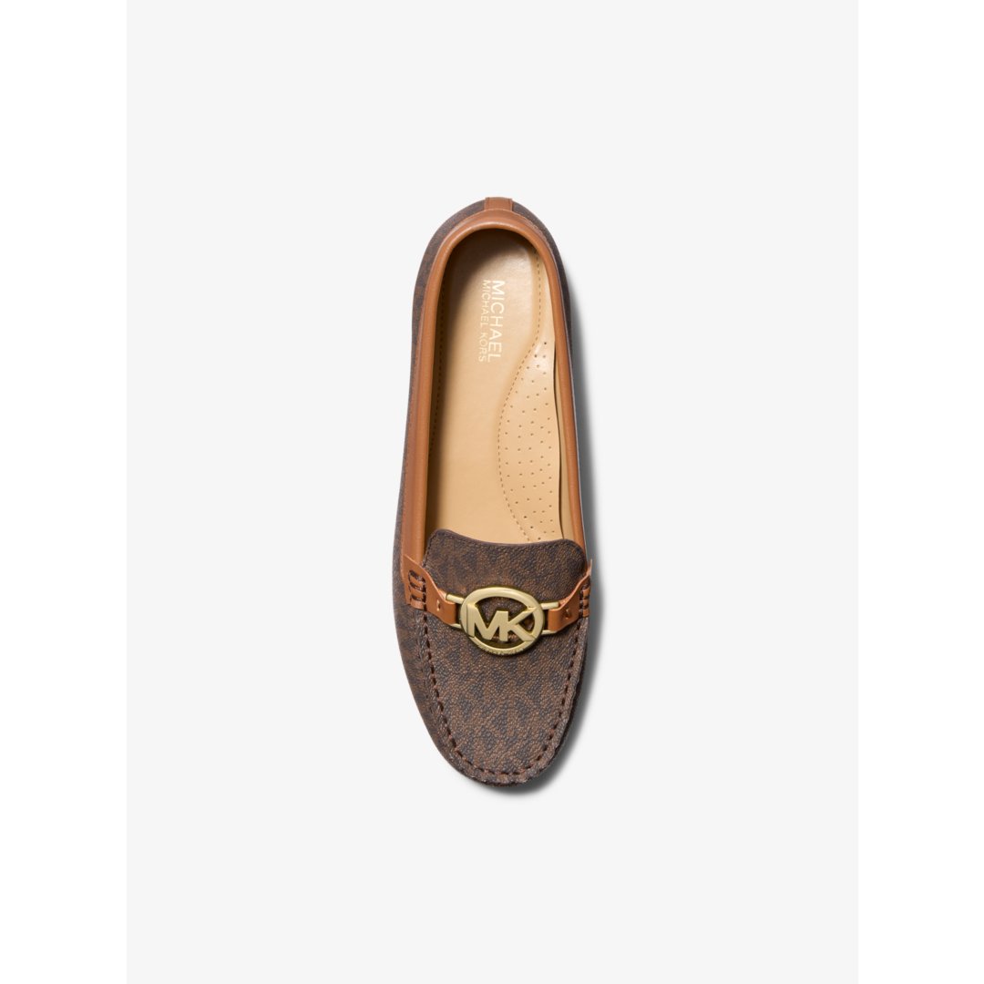 Michael Kors Fulton Signature Logo Moccasin