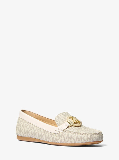 Michael Kors Fulton Signature Logo Moccasin VANILLA