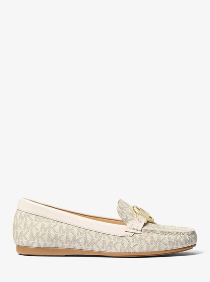 Michael Kors Fulton Signature Logo Moccasin VANILLA