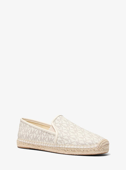 Michael Kors Hastings Signature Logo Slip-On Espadrille
