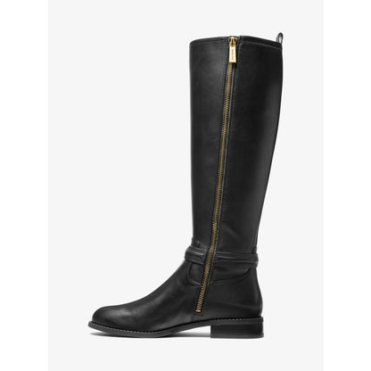 Michael Kors Mindy Leather Wide Calf Boot