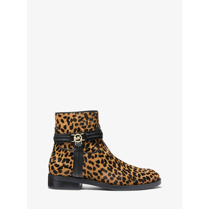 Michael Kors Mindy Leopard Print Calf Hair Boot