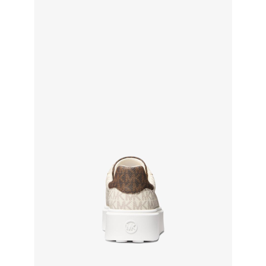 Michael Kors Romey Two-Tone Logo Platform Sneaker