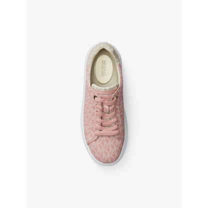 Michael Kors Romey Two-Tone Logo Platform Sneaker