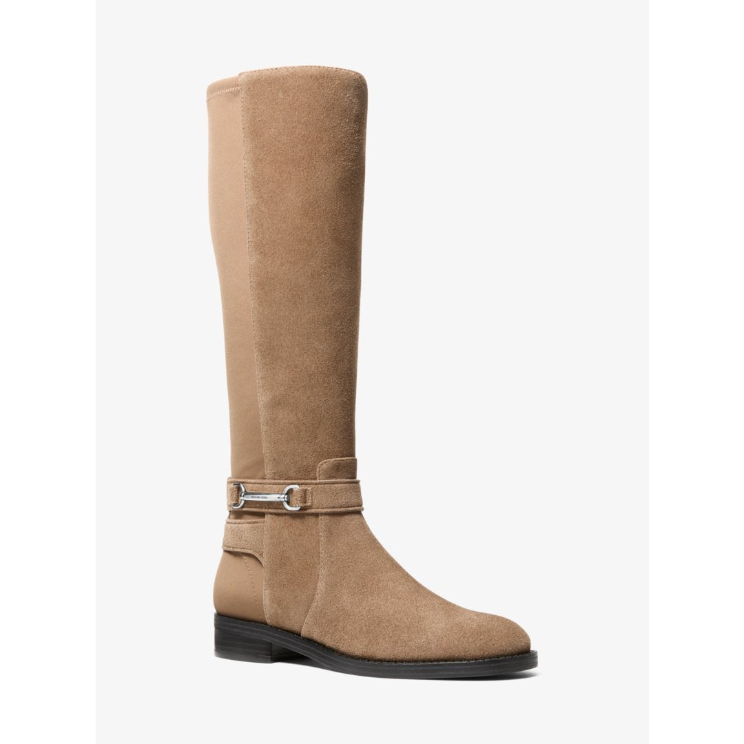 Michael Kors Carson Suede and Scuba Boot