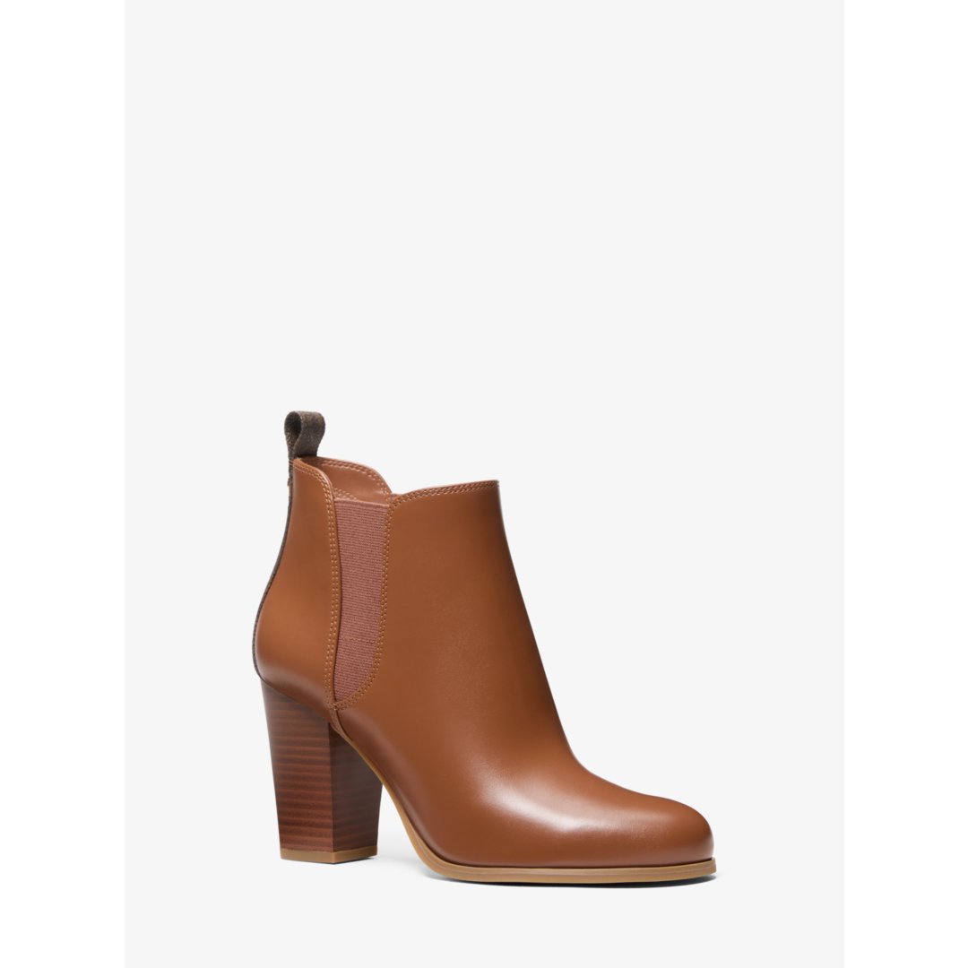 Michael Kors Evaline Signature Logo Trim Boot