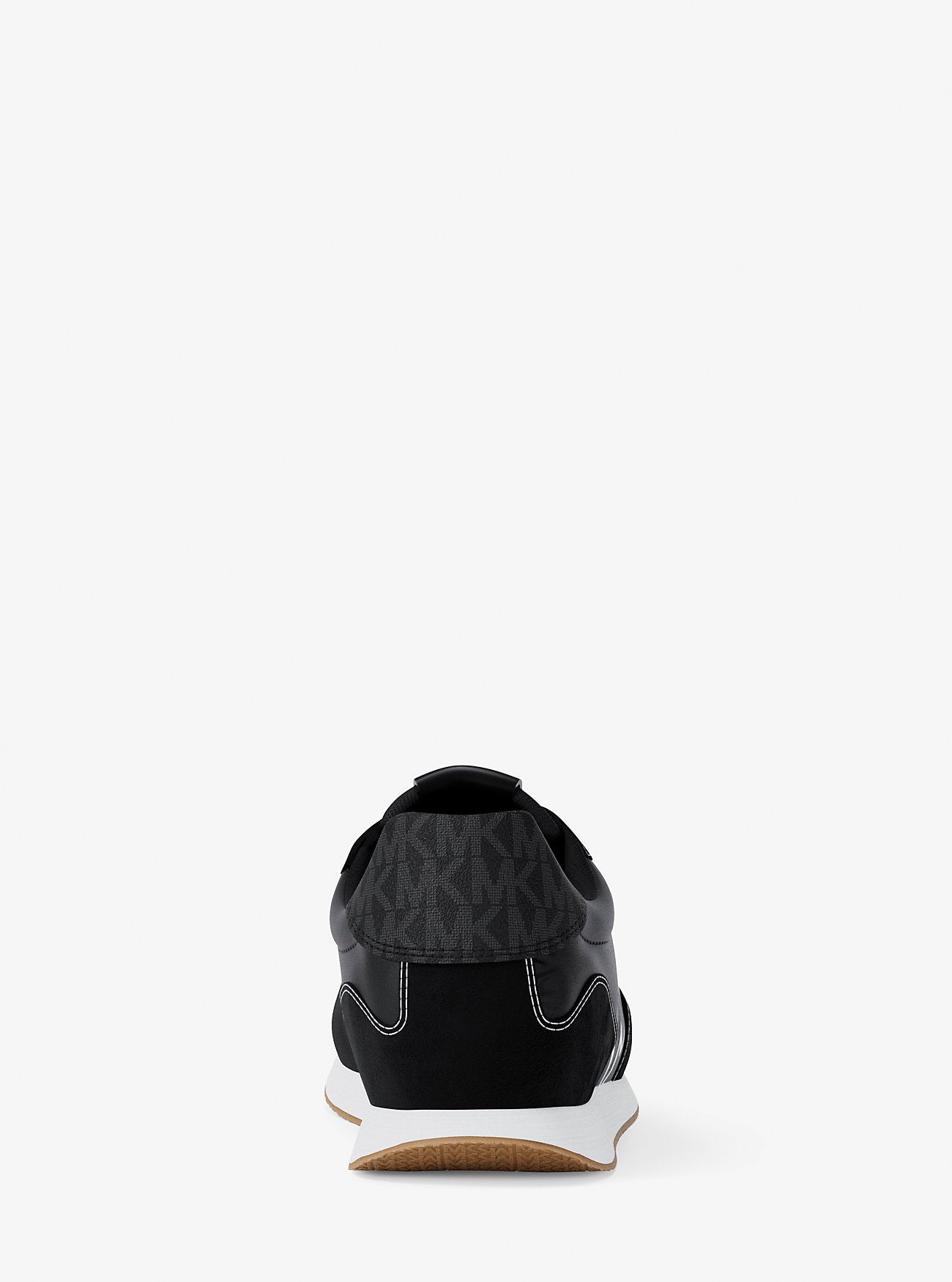 Essex Mixed-Media Trainer Black Black