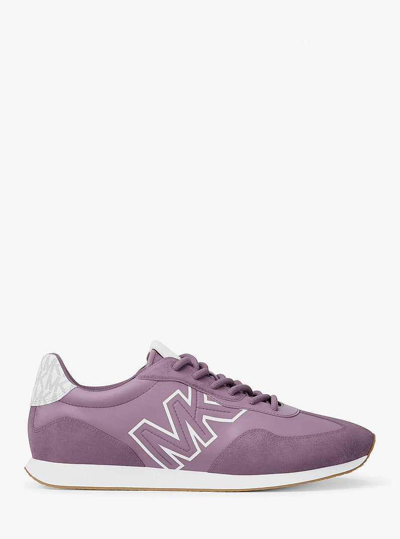 Michael Kors Essex Mixed-Media Trainer