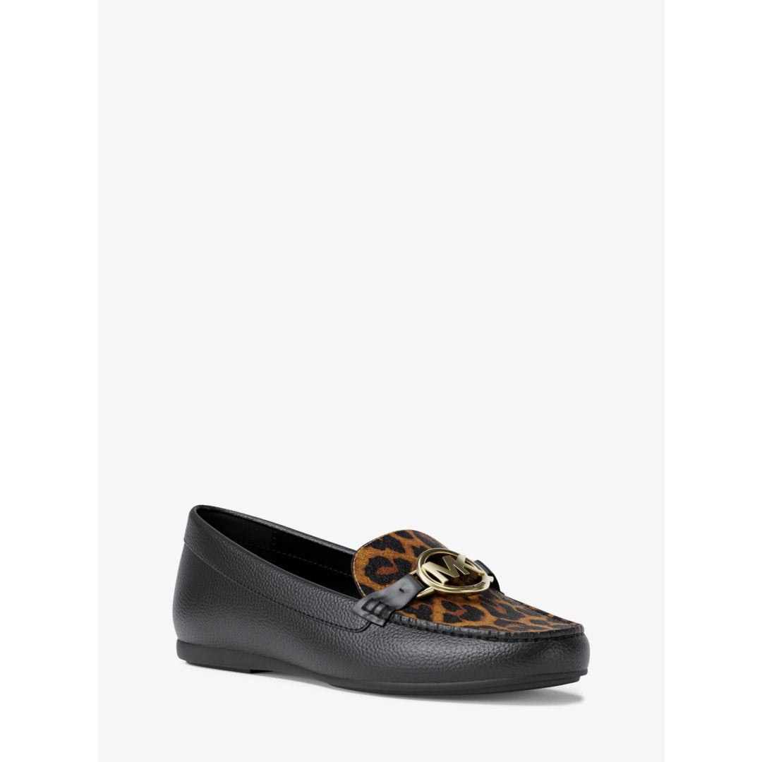 Michael Kors Fulton Leopard Print Calf Hair Loafer