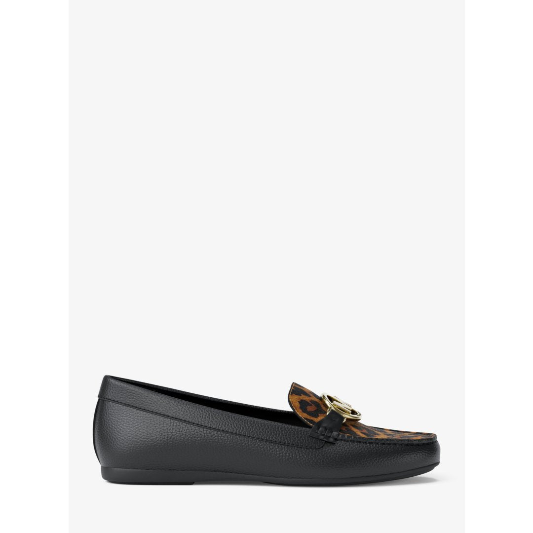 Michael Kors Fulton Leopard Print Calf Hair Loafer