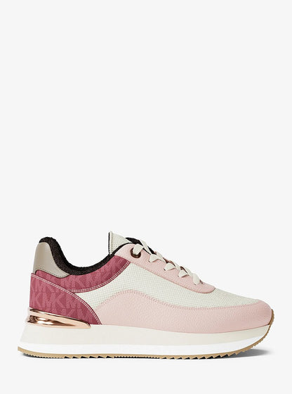 Michael Kors Hattie Mixed-Media Trainer
