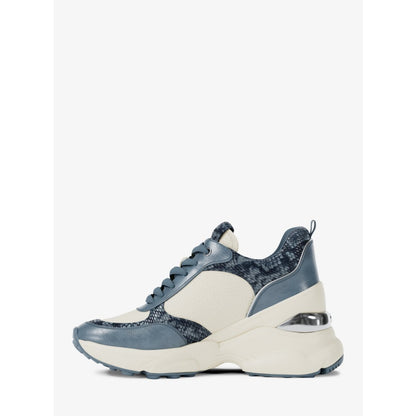 Michael Kors Katrina Mixed-Media Wedge Trainer