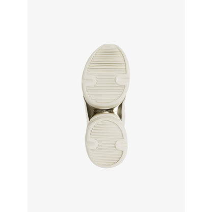 Michael Kors Olympia Mixed-Media Trainer