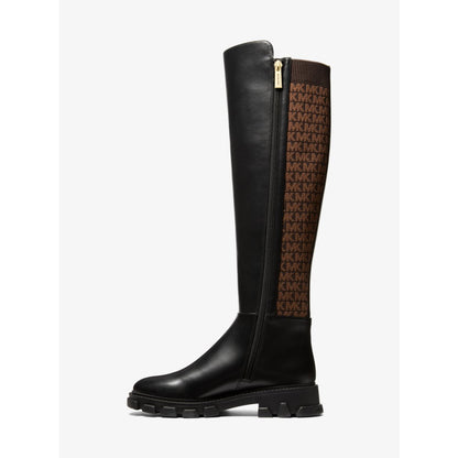 Michael Kors Ridley Logo Stretch Knit Boot