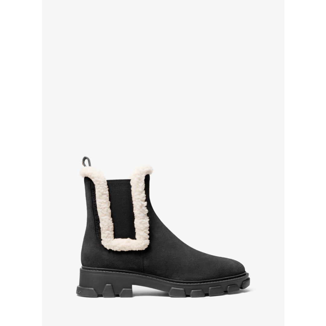 Michael Kors Ridley Suede and Faux Shearling Boot