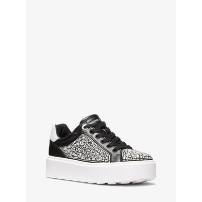 Michael Kors Romey Embellished Platform Sneaker