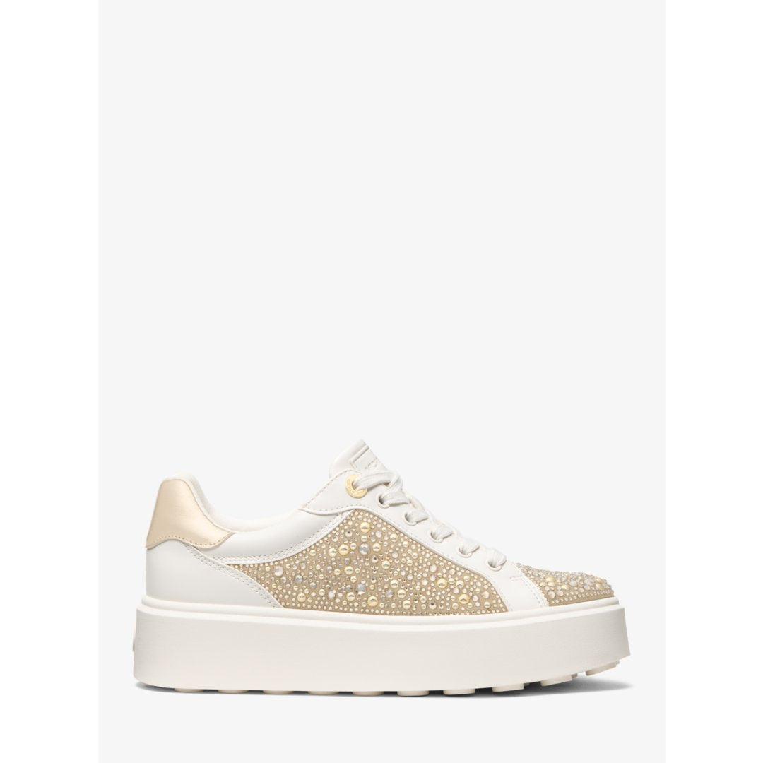 Michael Kors Romey Embellished Platform Sneaker