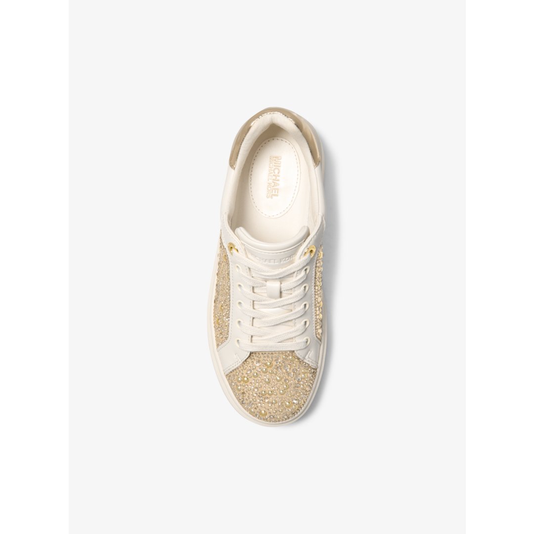 Michael Kors Romey Embellished Platform Sneaker