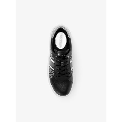 Michael Kors Romey Signature Logo Stripe Platform Sneaker