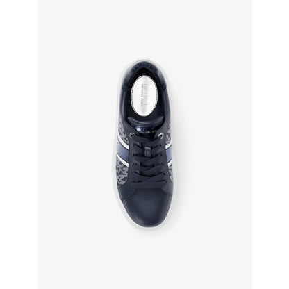 Michael Kors Romey Signature Logo Stripe Platform Sneaker