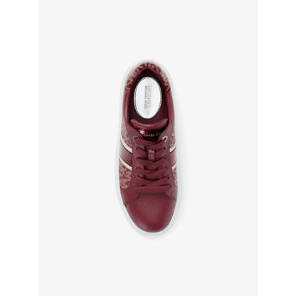 Michael Kors Romey Signature Logo Stripe Platform Sneaker