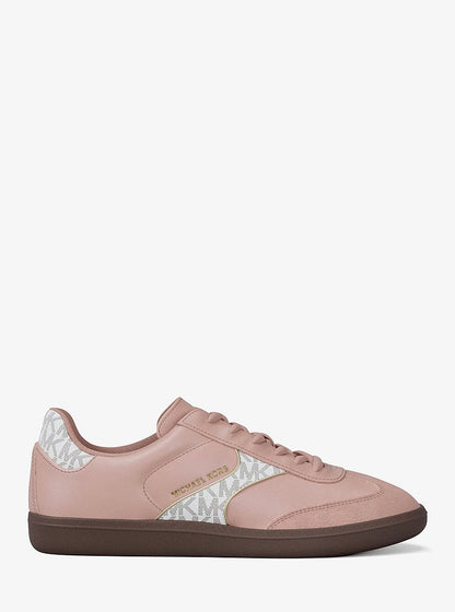 Michael Kors Benny Mixed-Media Sneaker POWDER BLUSH