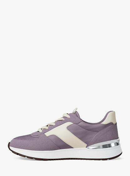 Michael Kors Remy Mixed-Media Trainer LILAC