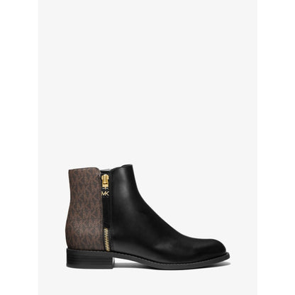 Michael Kors Britt Signature Logo Trim Ankle Boot