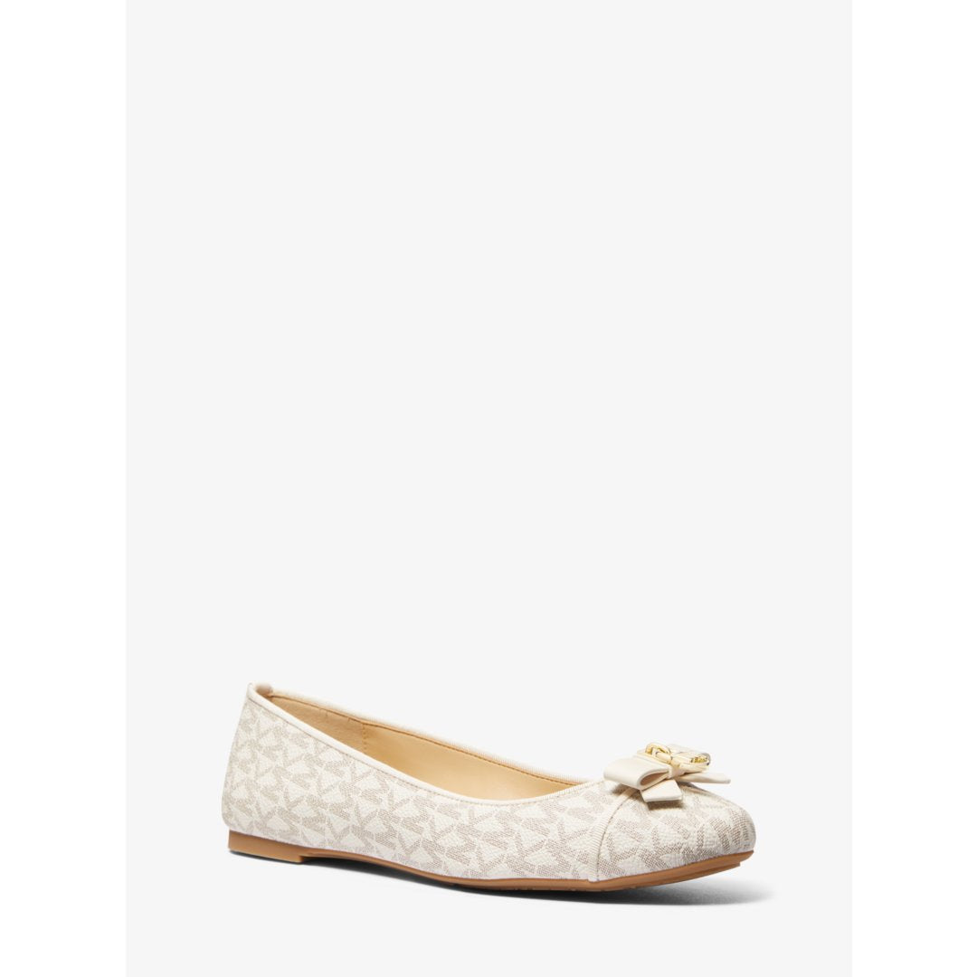 Michael Kors Honey Signature Logo Ballet Flat
