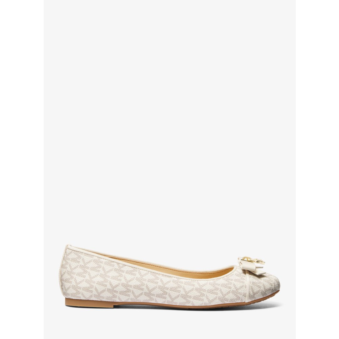 Michael Kors Honey Signature Logo Ballet Flat